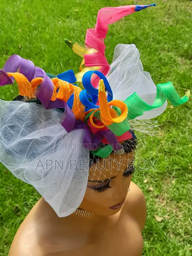 Colourful Crin Fascinator - 1