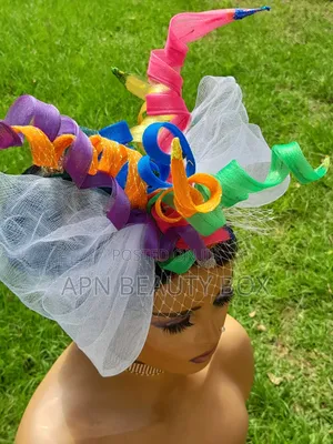 Colourful Crin Fascinator