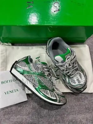 Bottega Veneta Green Sneakers