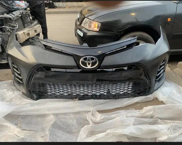 Toyota Corolla 2017-2019 Complete Bumper and Skeleton - 1
