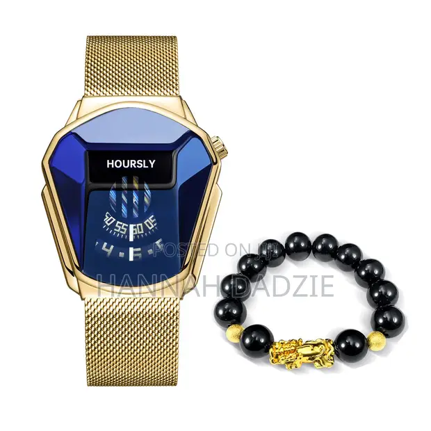 Forsining Luxury Men's Gold Quartz Wrist Watch - 1
