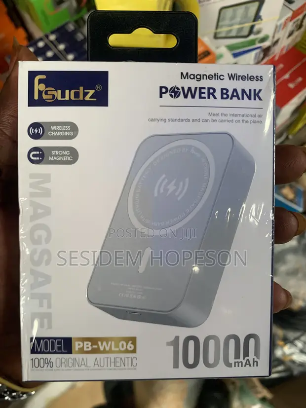Fsudz PB-WL06 Magnetic Wireless Power Bank 10,000 mAh - 1