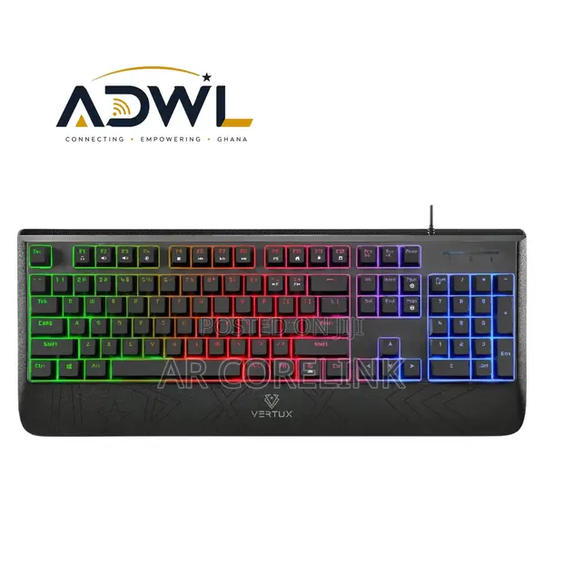 Vertux Rapid Response Wired Mechanical Gaming Keyboard - 1