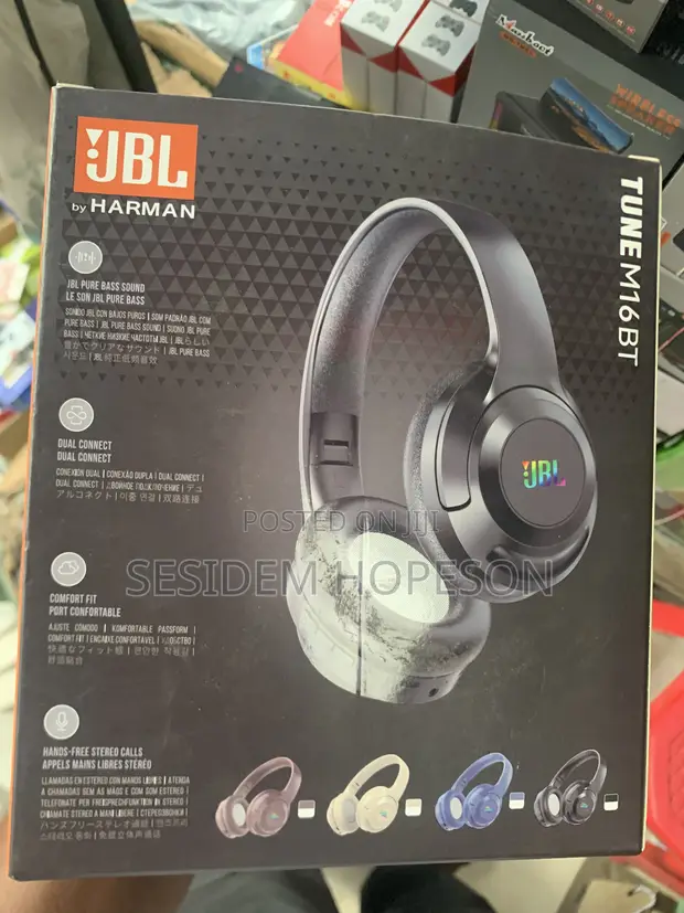 JBL Tune M16BT Wireless Headphones - 1