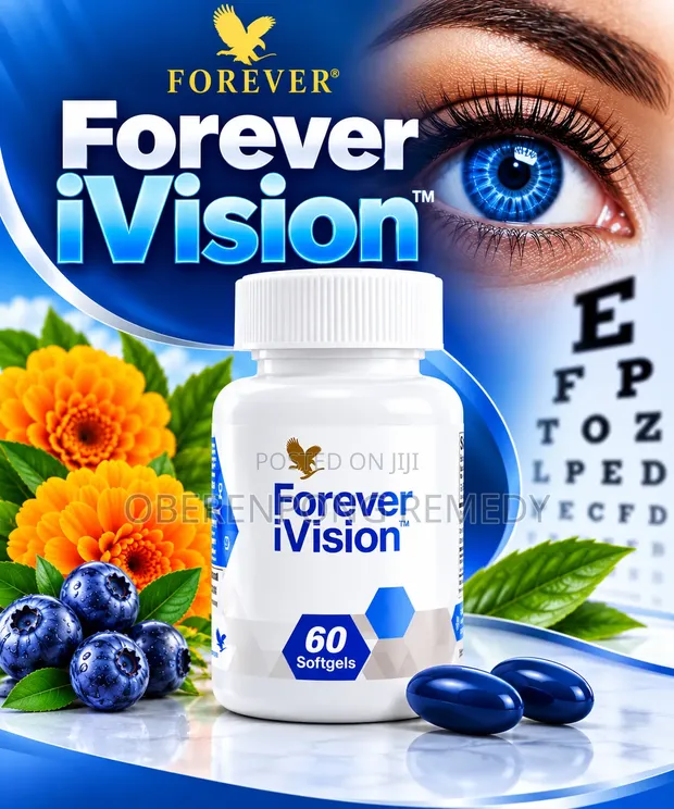 Forever iVision 60 Softgels - Eye Vision Support - 1