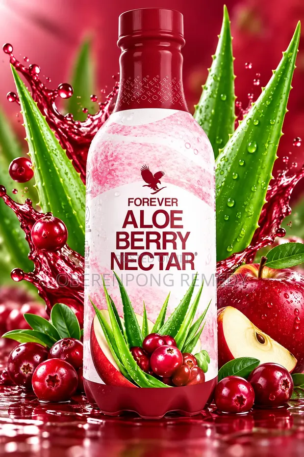 Forever Aloe Berry Nectar 1L - Aloe Vera Berry Drink - 1