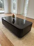 VIG Furniture Black Gloss Box Coffee Table - 1