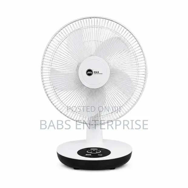 Decakila 16" Table Top Rechargeable Fan - 1
