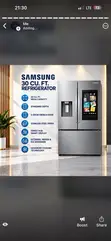 Samsung 30 cu. Ft. French Door Refrigerator with Family Hub - 1