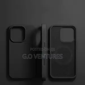 Black Silicone Case for iPhone 14 Pro Max
