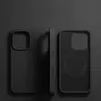 Black Silicone Case for iPhone 14 Pro Max - 1