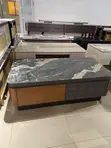 Dark Green Marble Top Coffee Table with Storage - 2