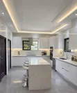 Excellent Kitchen Cabinet with Island and LED Lighting - 2