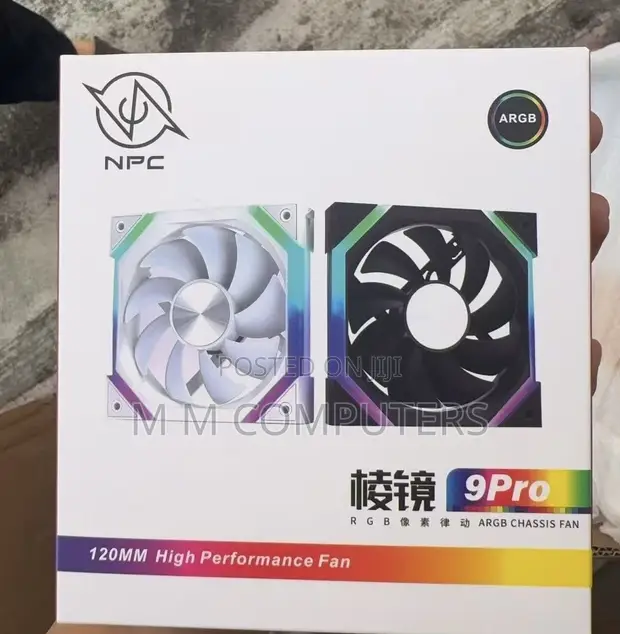 9Pro RGB Computer Case Cooling Fans - 1