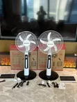 Strong Wind Solar Rechargeable Fan - 1