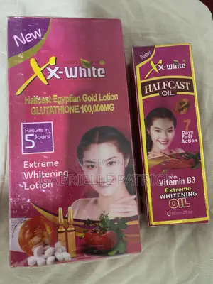Xx-White Halfcast Egyptian Lotion and Serum