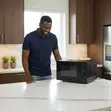 H&A 20L Manual Microwave Oven 700W - 4