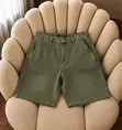 Casual Denim and Patterned Shorts - 3