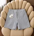 Casual Denim and Patterned Shorts - 5