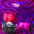 Multi-Color Galaxy Star and Moon Projector with Bluetooth Speaker - 2