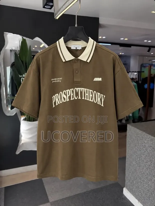 Prospecttheory Oversized Streetwear Polo T-Shirt - 1