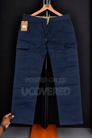 Collage Multi-Pocket Cargo Pants