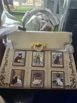 Luxury Vintage Cat Tarot Top-Handle Handbag - 1