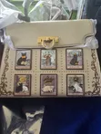 Luxury Vintage Cat Tarot Top-Handle Handbag - 2