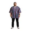 Handmade Multi-Colored Striped Fugu Smock - 2