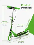 Kids 2-Wheel Foldable Scooter for Ages 3+ - 4