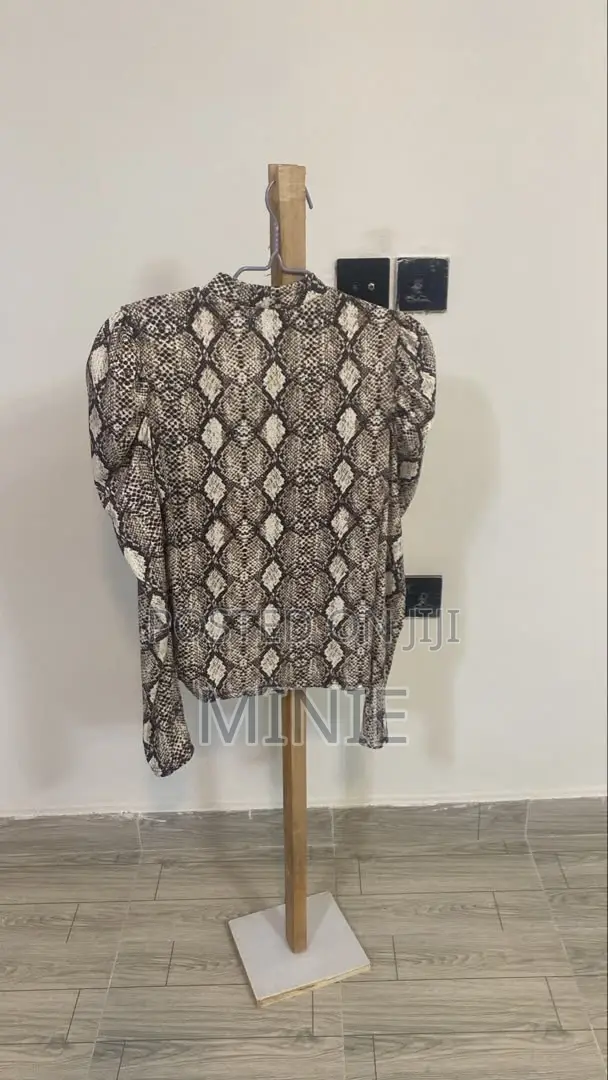 Tiger Print Top - Medium - 1