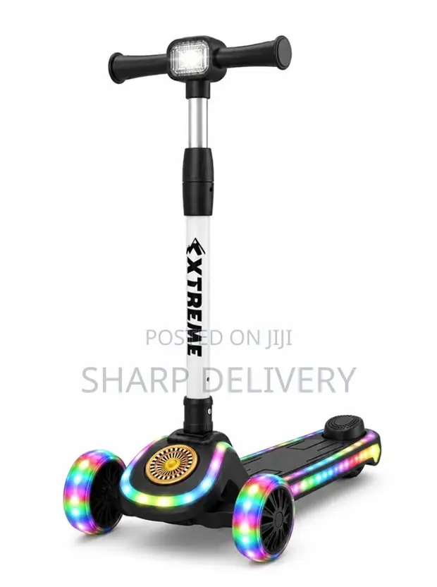 Kids Foldable 3-Wheel Scooter for Ages 3+ - 1