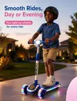 Kids Foldable 3-Wheel Scooter for Ages 3+ - 5
