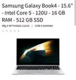 Samsung Galaxy Book4 Laptop - 16GB RAM, Intel Core Ultra 7, 512GB SSD - 1