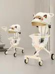 Single-Seater Baby Stroller - Yellow - 2