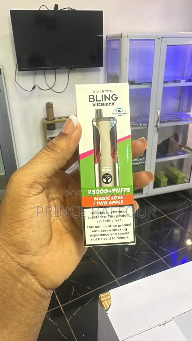 25000 Puffs Disposable Vape Shisha 2-in-1 Flavors - 1