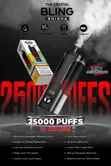 25000 Puffs Disposable Vape Shisha 2-in-1 Flavors - 2