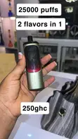 25000 Puffs Disposable Vape Shisha 2-in-1 Flavors - 3
