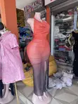 Shein Bodycon Maxi Mesh Dress - 1