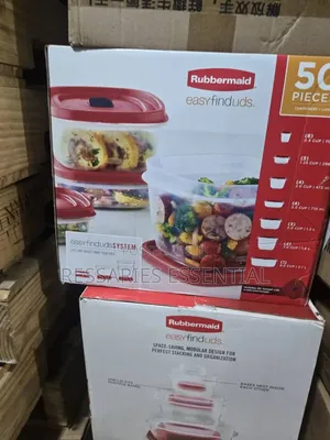 Rubbermaid 50-Piece Food Storage Container Set