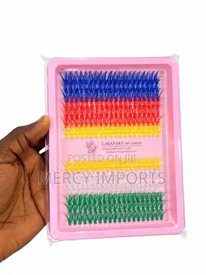 Colored Cluster Lashes Available