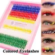 Colored Cluster Lashes Available - 3