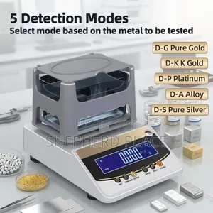Digital Electronic Gold Density and Purity Tester with Printer
