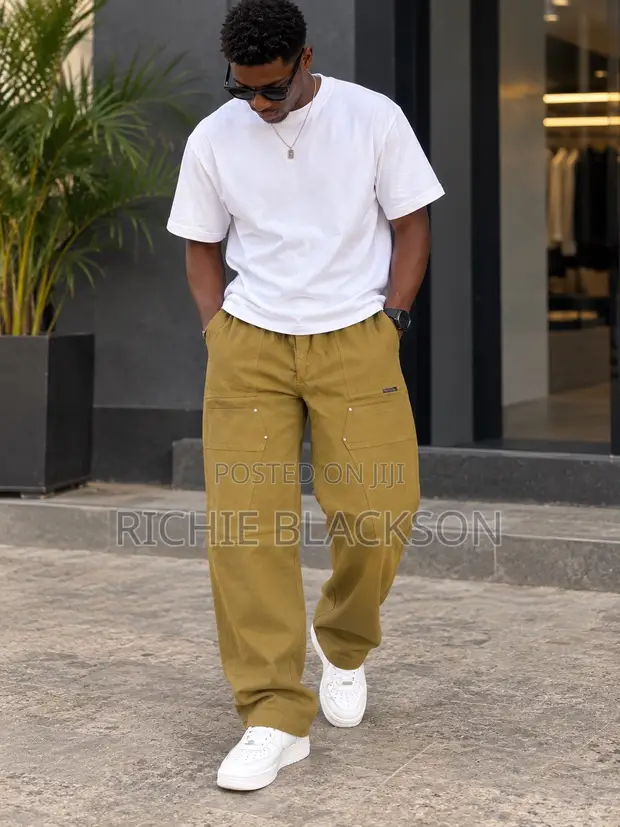 Curry Utility Pant - Brown - 1