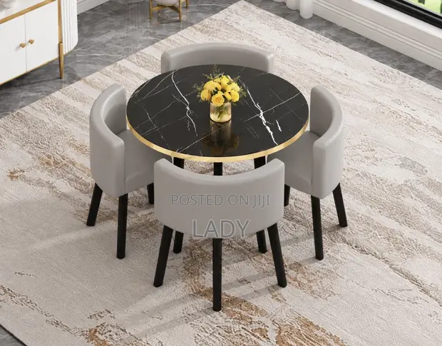 Zinus 4-Seater Dining Set - Brand New - 1