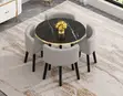 Zinus 4-Seater Dining Set - Brand New - 1