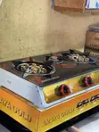 3-Burner Glass Top Gas Cooker - 1