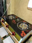 3-Burner Glass Top Gas Cooker - 3