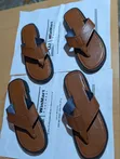 Ghana Made Leather Slippers - 2