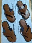 Ghana Made Leather Slippers - 5